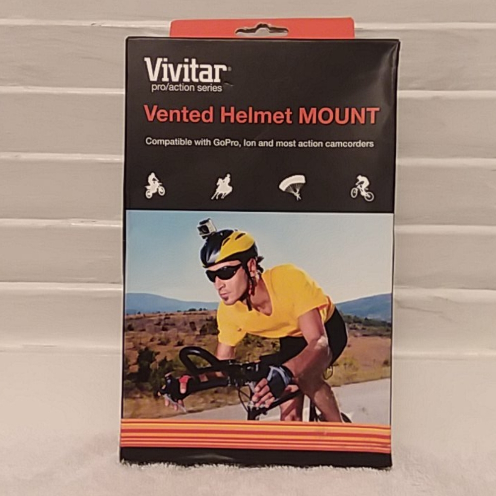 NIB☆ Vivitar Vented Helmet Mount